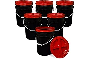 ePackageSupply 5 Gallon Airtight Bucket - Black