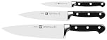 ZWILLING Knife Set, 3 pcs., Paring Knife, Slicing Knife, Chef's Knife, Special stainless steel/plastic handle, Professional S