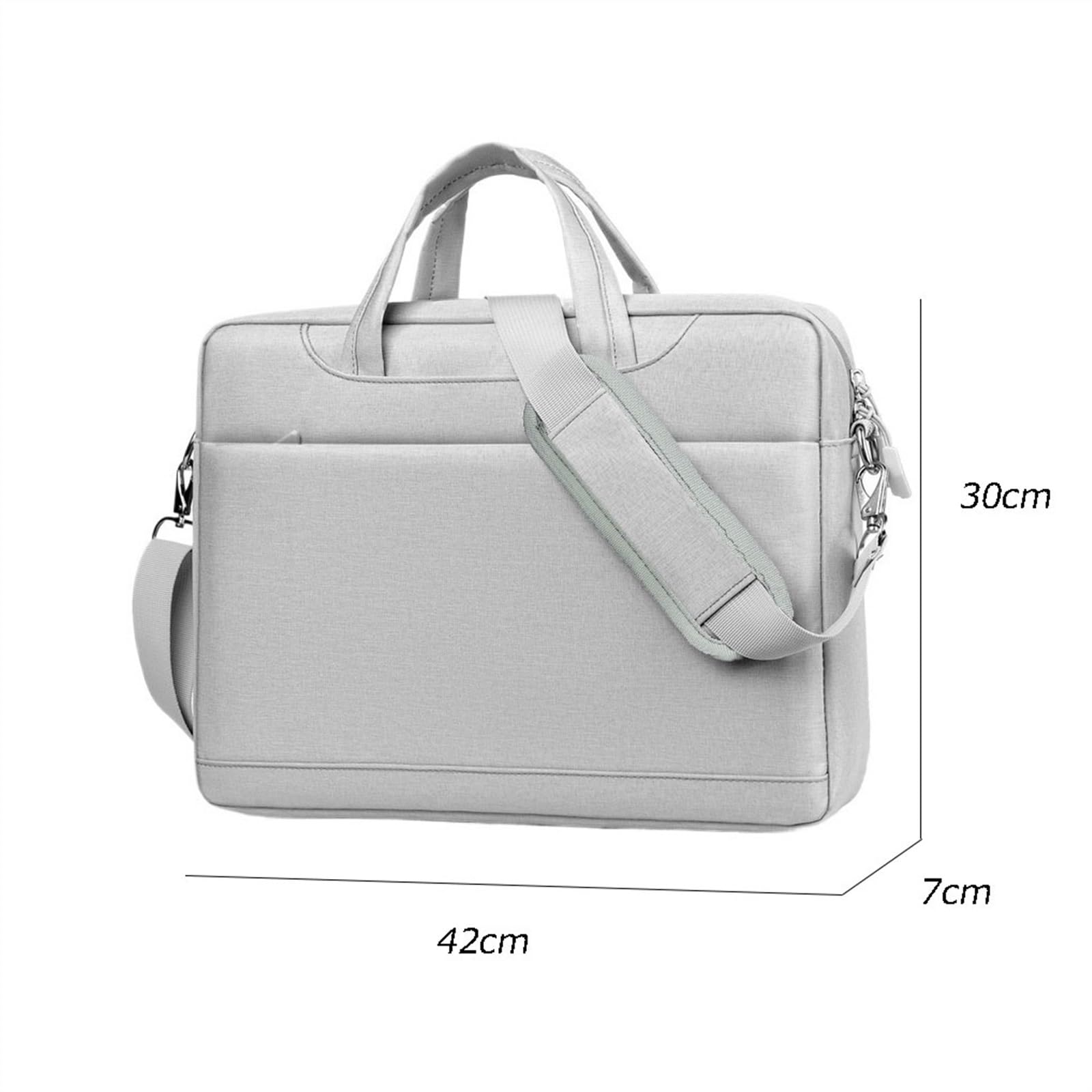 Ordenador Portátiles Funda Bolsa acolchada for portátil a prueba de golpes, bolso de hombro de 15,6-16 pulgadas, maletín de mano de gran capacidad Funda Portatil Bolsa Multifuncional
