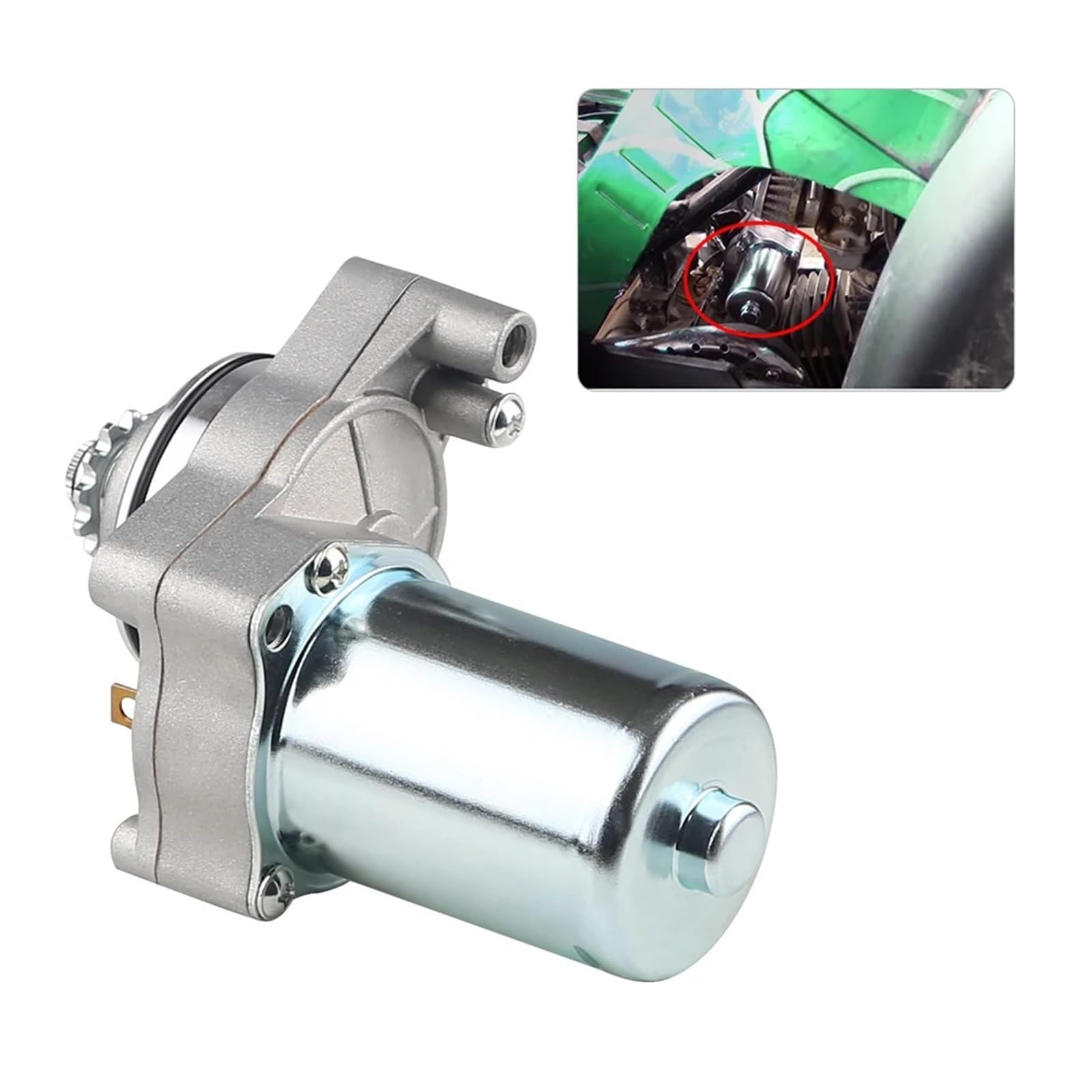 Starter Per Tao Tao 50cc 70cc 90cc 110cc 125cc 4 Ruote ATV 12V Motociclo Motorino Avviamento Elettrico Motorino Avviamento