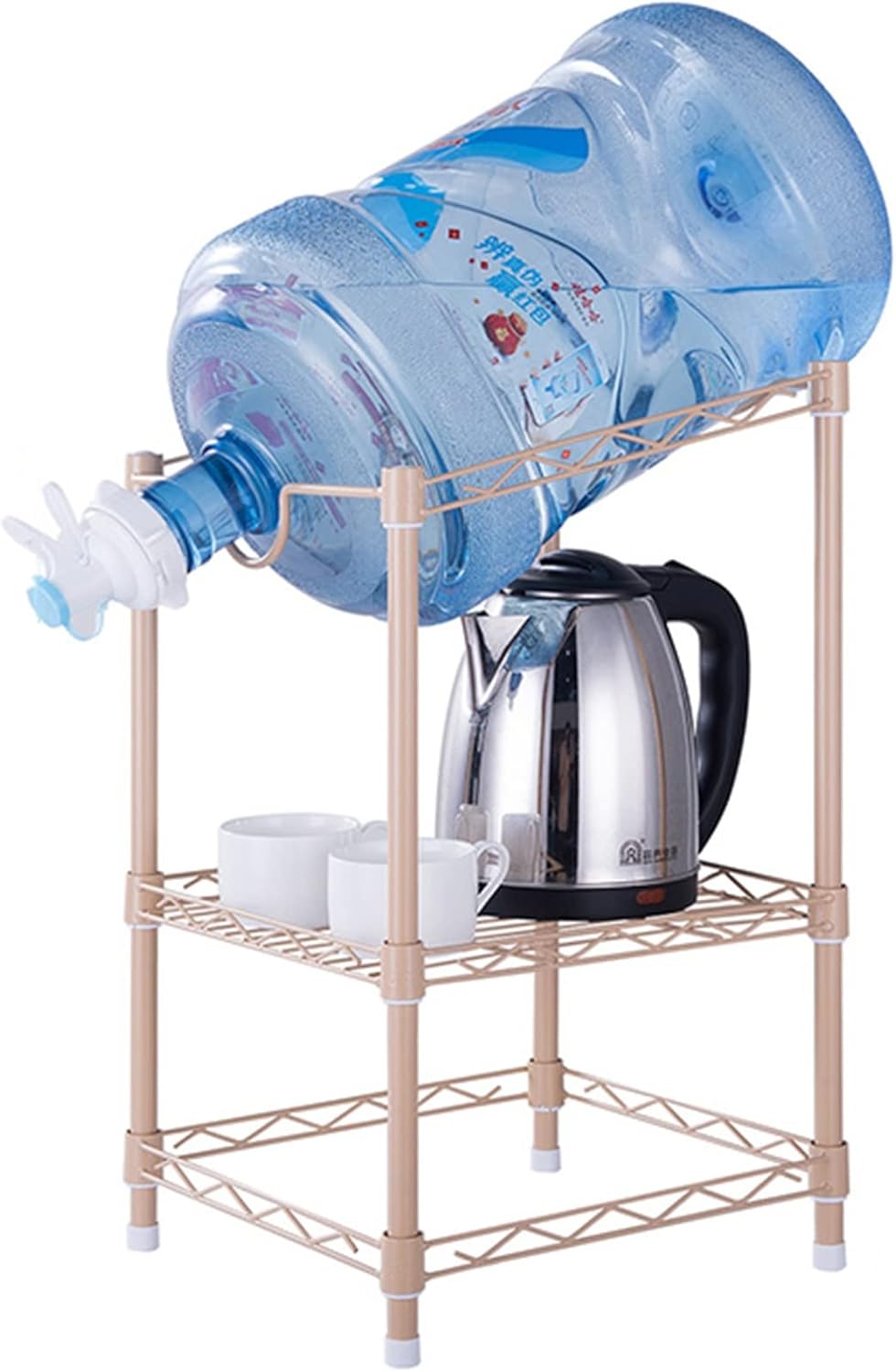 Water Jug Holder 5 Gallon Water Cooler Jug Holder 2 Tier