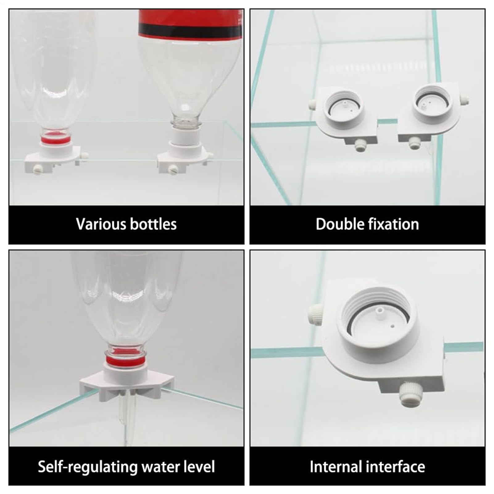 Aquarium ATO System – Automatisches Nachfüllset, Automatischer Wasserstandsregler | Kompakte Automatische Wasserwechslerlösung Mit Intelligentem Wasserdurchflussregler Für Meer- Und Süßwasseraquarien