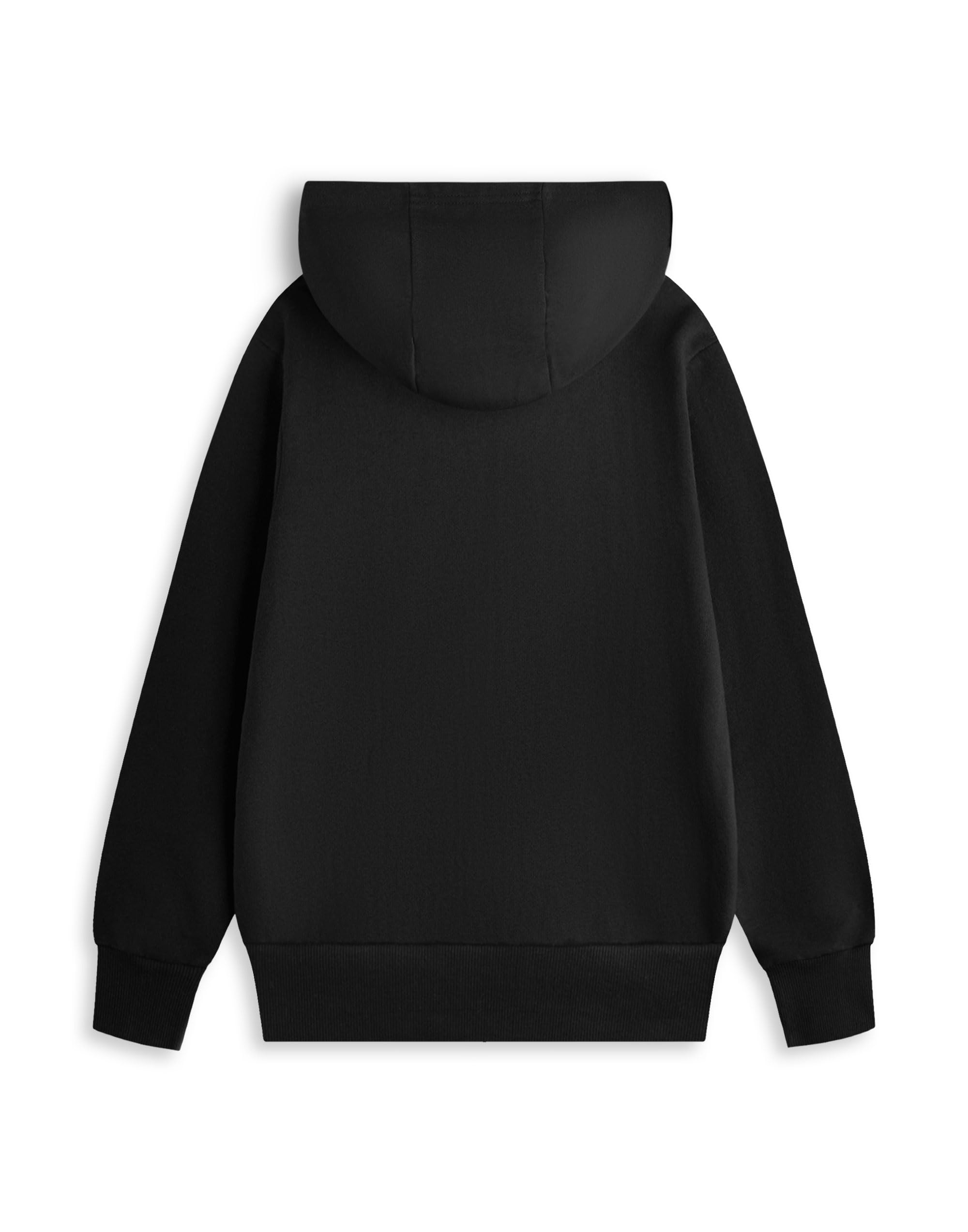 Nirvana Felpa con cappuccio unisex nera a maniche lunghe, classica felpa con cappuccio con stampa a fascia | abbigliamento casual ispirato alla musica | maglione quotidiano per adulti