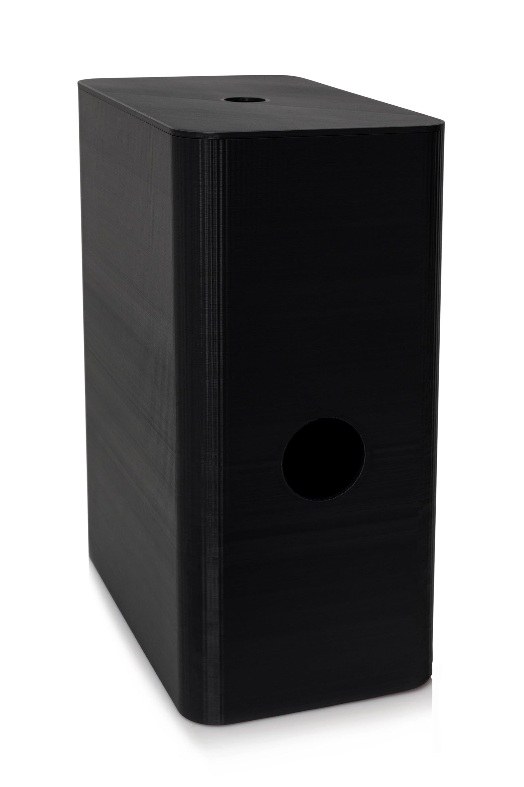 Juicybox Cubi Noir – Distributeur 3L Bag-in-Box Design 3D Moderne, Robinet Haut, Vin Facile à Servir