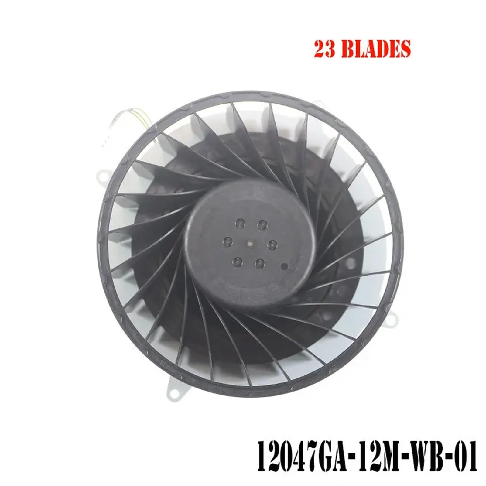 Ventilador de refrigeración interno de repuesto 12047GA-12M-WB-01 DC12V 2.4A MA208101401244 for disipador de calor de 5 aspas PS5 de 23 aspas