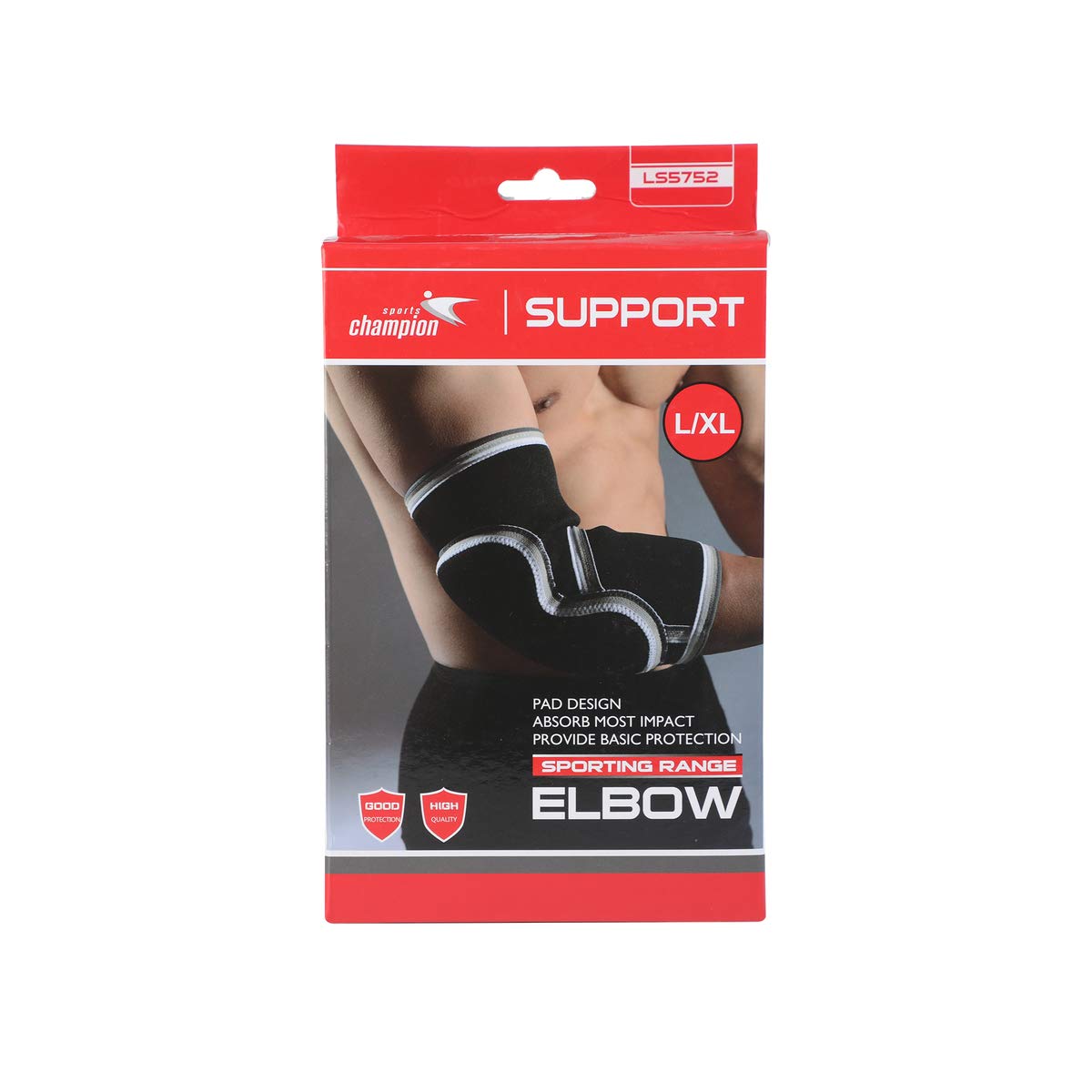 Elbow Support, Large/Extra Large, Black