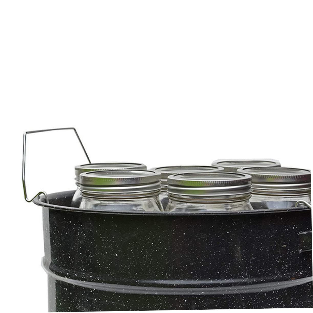 e Scaffale la Conservazione delle Conserve Design Portatile in Acciaio Inossidabile Rosso Accessori Cucina Set 2 Pezzi Pinza per Conserve Manico per Preparazione Marmellate