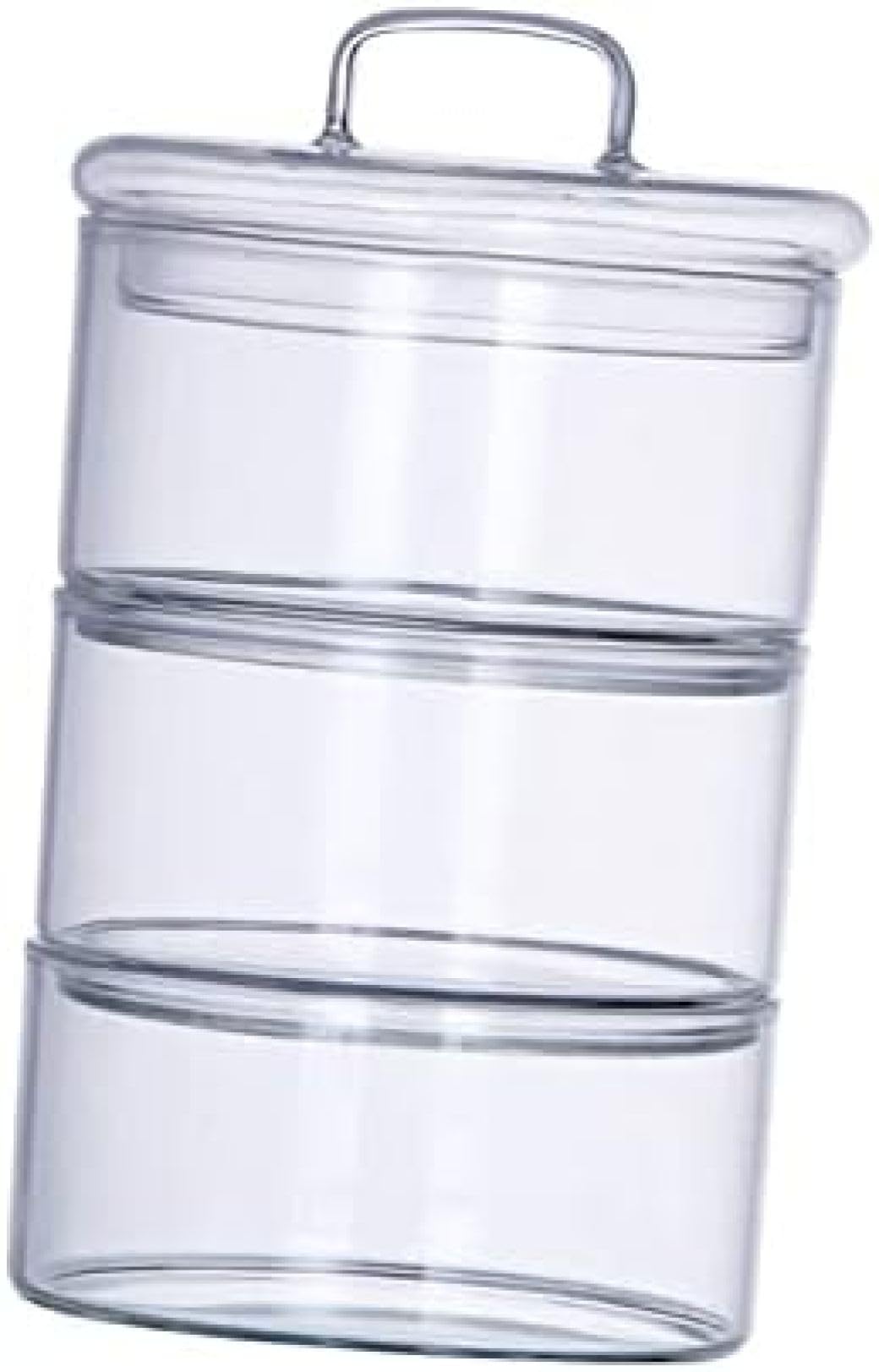 新品未使用　スペイン製ガラスジャー　大小3個セット ガラスジャー - スリーピーネットストア通販【公式】