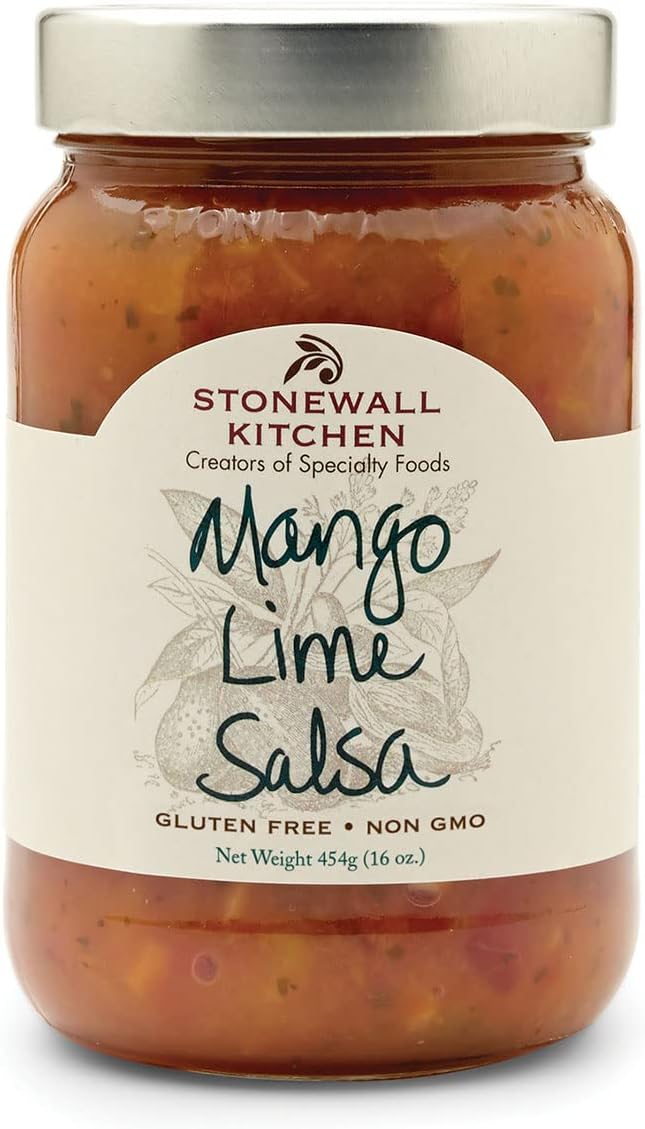 Stonewall Kitchen Mango Lime Salsa, 16 Ounces