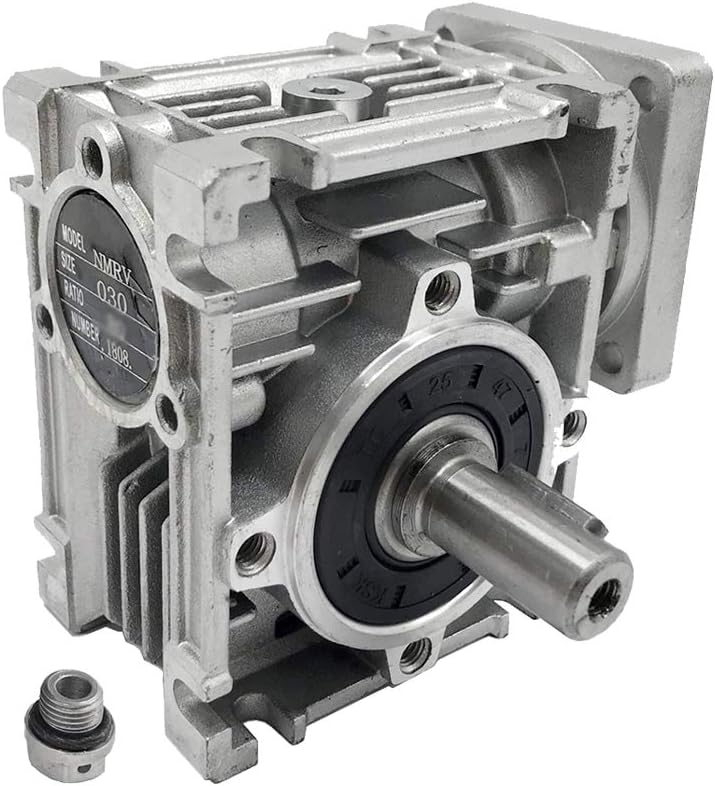 Worm Gear NMRV030 Rapporto Cambio Motore Passo-passo 10:1 NEMA23 - Foto 3