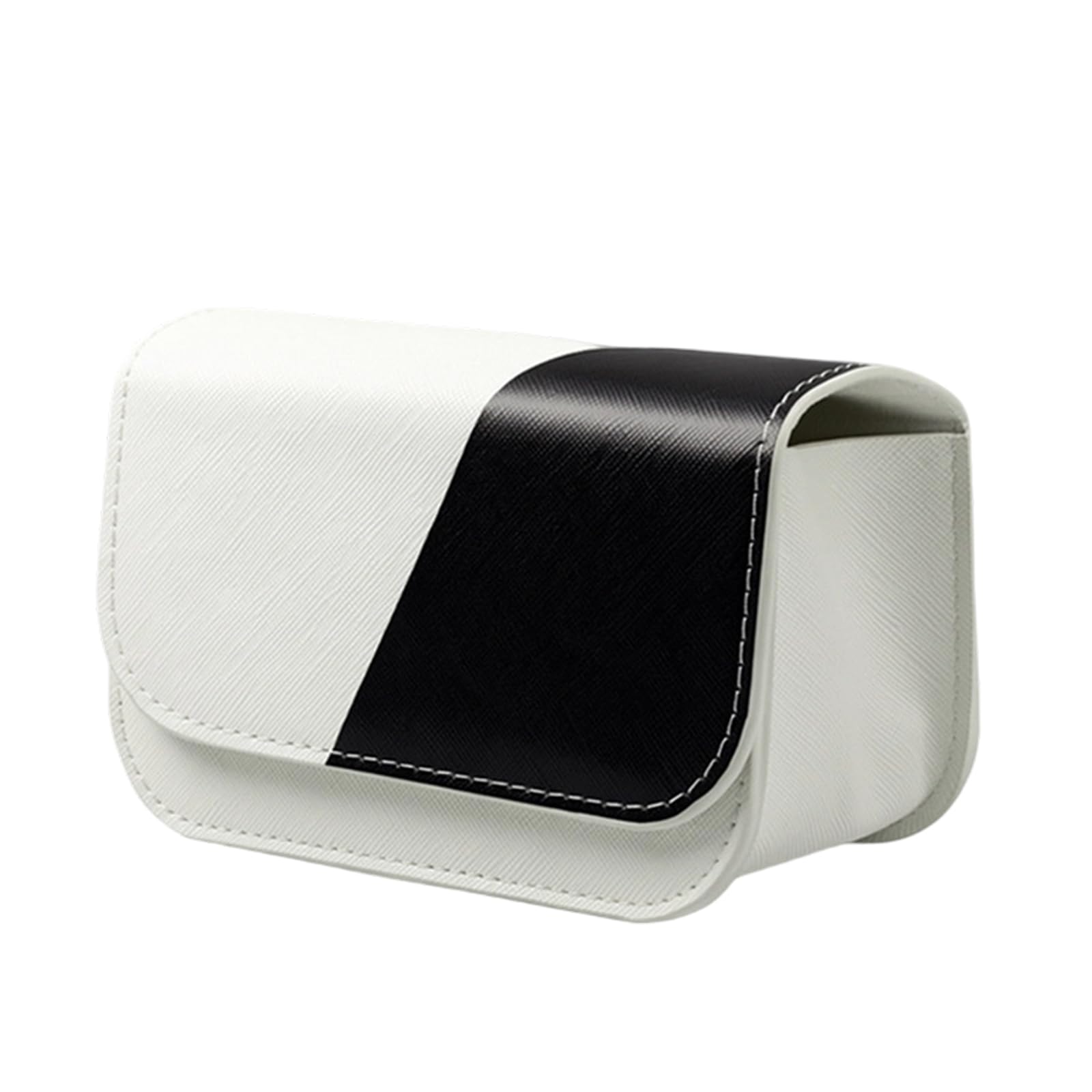 CUNZJIA Compact Square Golf Ball Waist Pack with Closure and PU Construction for Easy Access to Balls On The Course