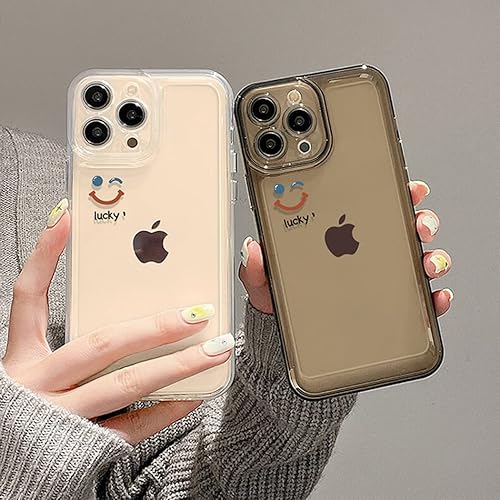 ZEZHOU Funda transparente diseñada para iPhone 11 Pro Max, no amarillea, delgada, a prueba de golpes, para mujeres, adolescentes y niñas, bonita