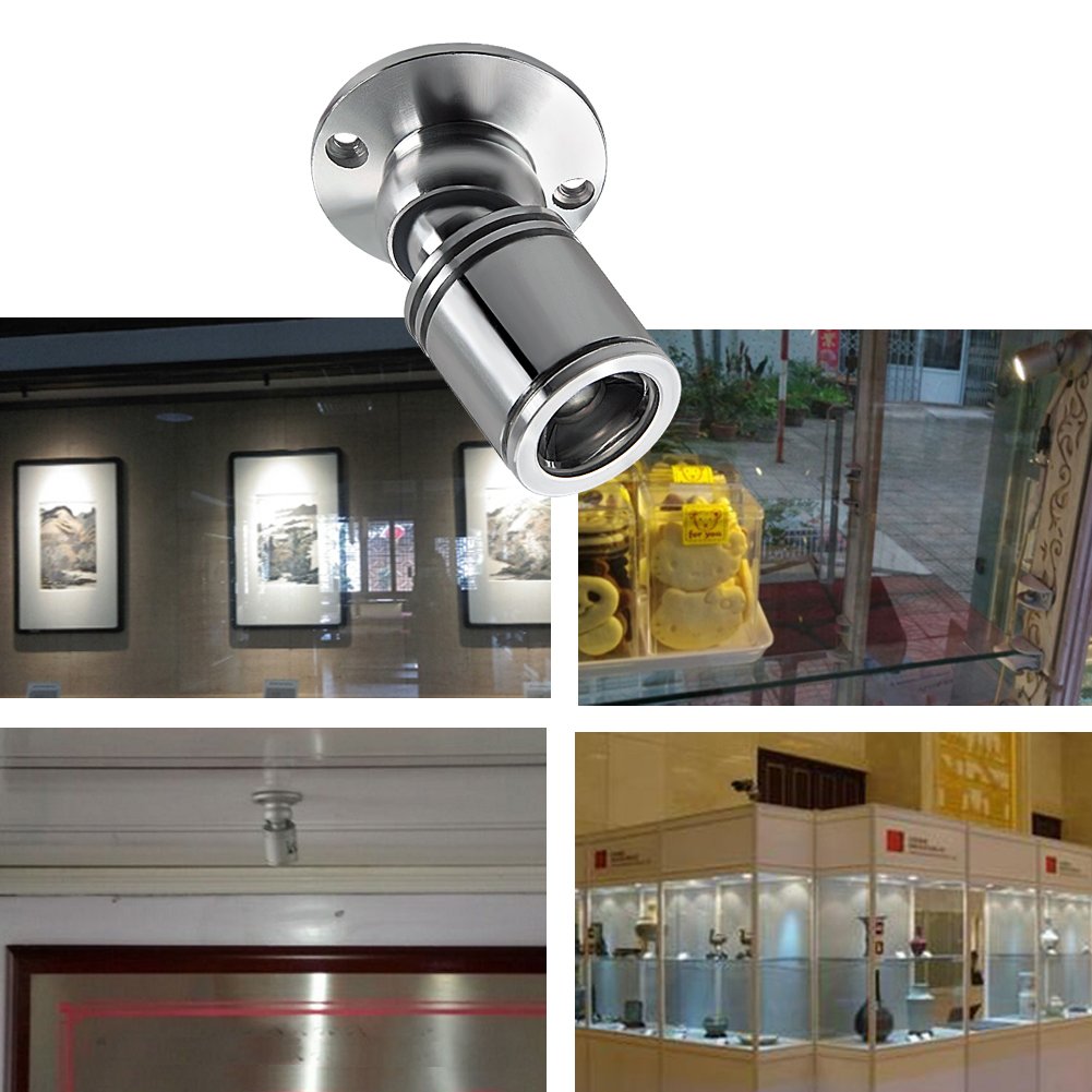 Mini Faretti Led Da Incasso 1W Luce Naturale 3000K Colore Silver Angolo 120 Tc01m Si Bn Lampo.1.1.346.gp.1292