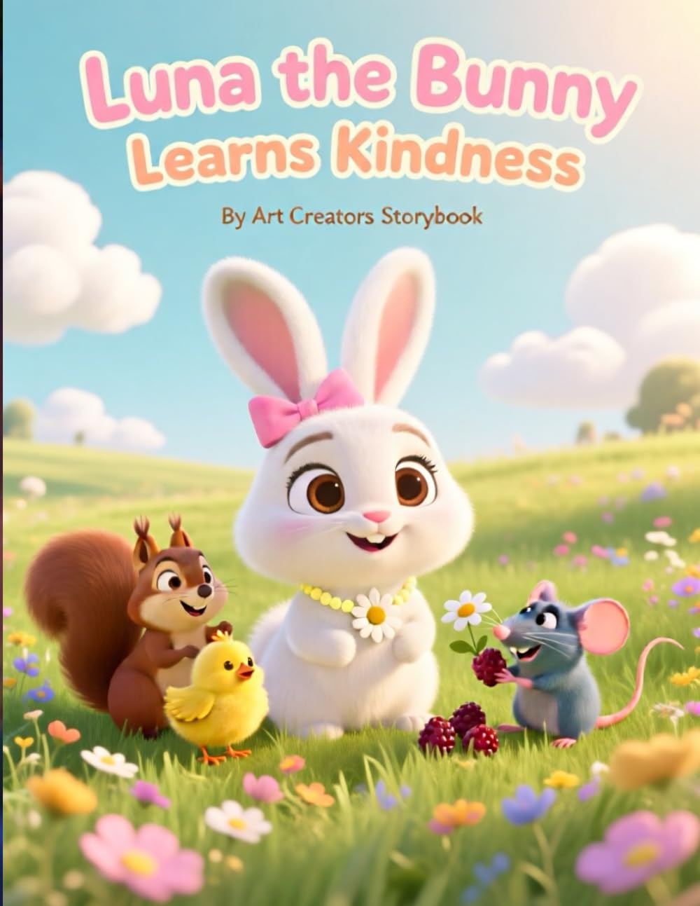 Luna the Bunny Learns Kindness: A Gentle Picture Book About Caring, Empathy, and Being a Good Friend for Kids Ages 3–7 (Luna the Bunny Social-Emotional Learning Series)