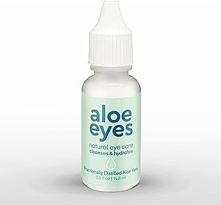 Drops - Preservative-Free Dry Eye Relief - Natural Eye Care - Alternative to Eye Wipes - Contact Lens Friendly - 0.5 Fl oz