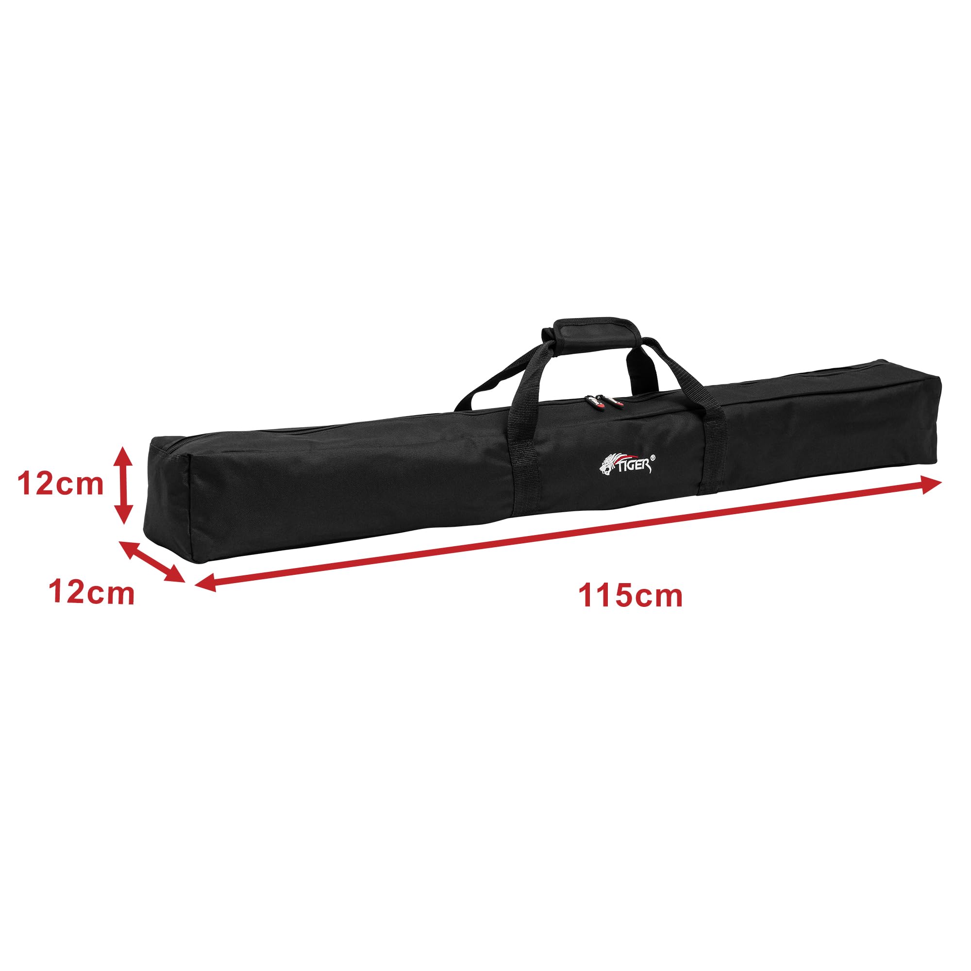 TIGER Pied de micro Sac de transport – Compatible avec jusqu'à 4