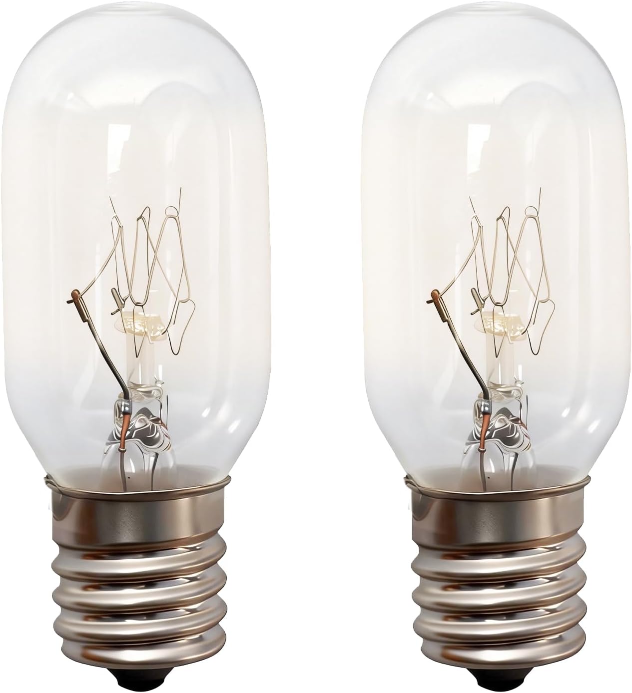 2PCS 125V 25W Light Bulbs Compatible with Whirlpool Maytag Amana KitchenAid Appliances Replace#: WPA3073101 AP6014564 WP61003236 2326255 61003236 A3073101