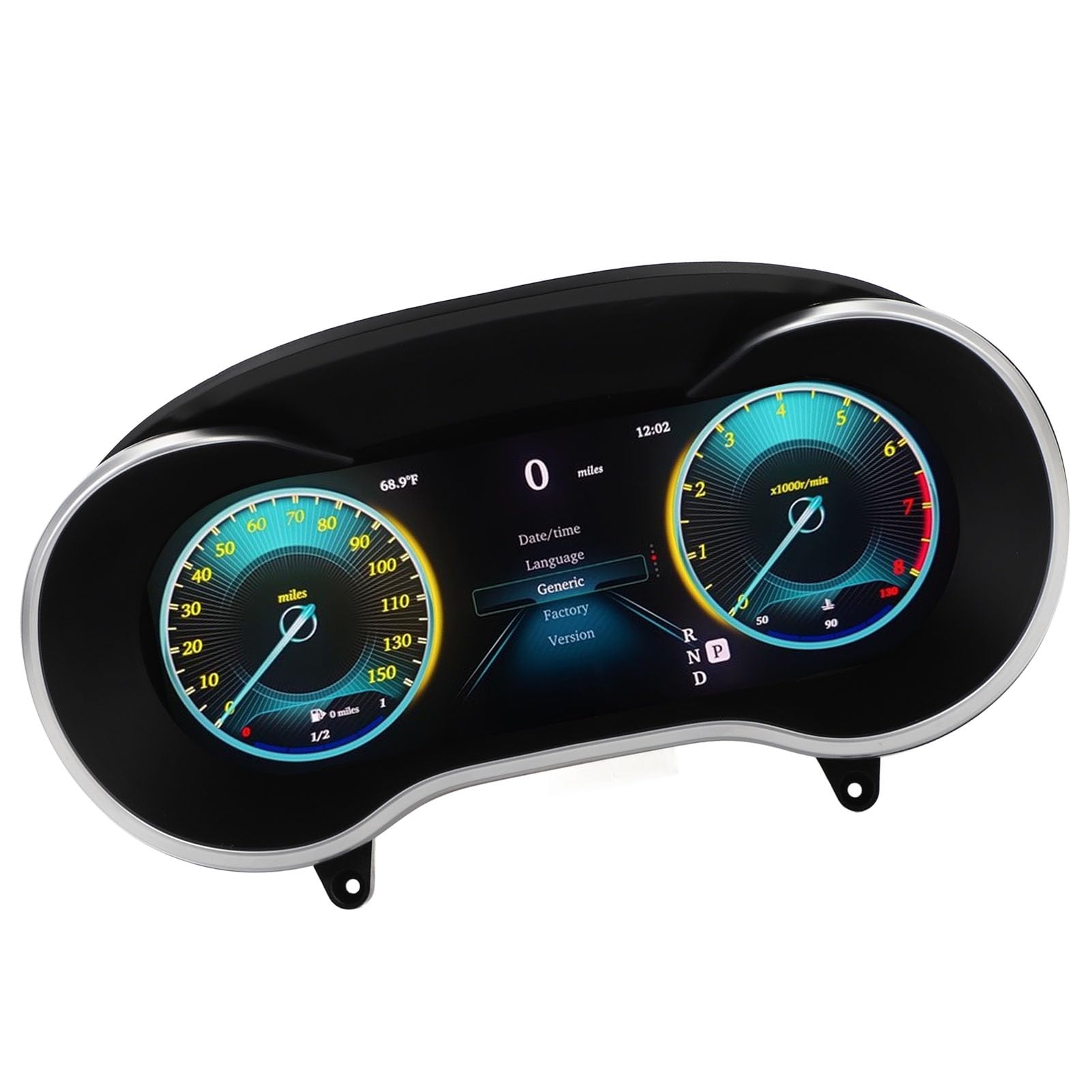 Digital Dash Cluster Instrument, Tashboard de Automóvil Alto Rendimiento para GLC X253 C253 2014-2018 para CarPlay