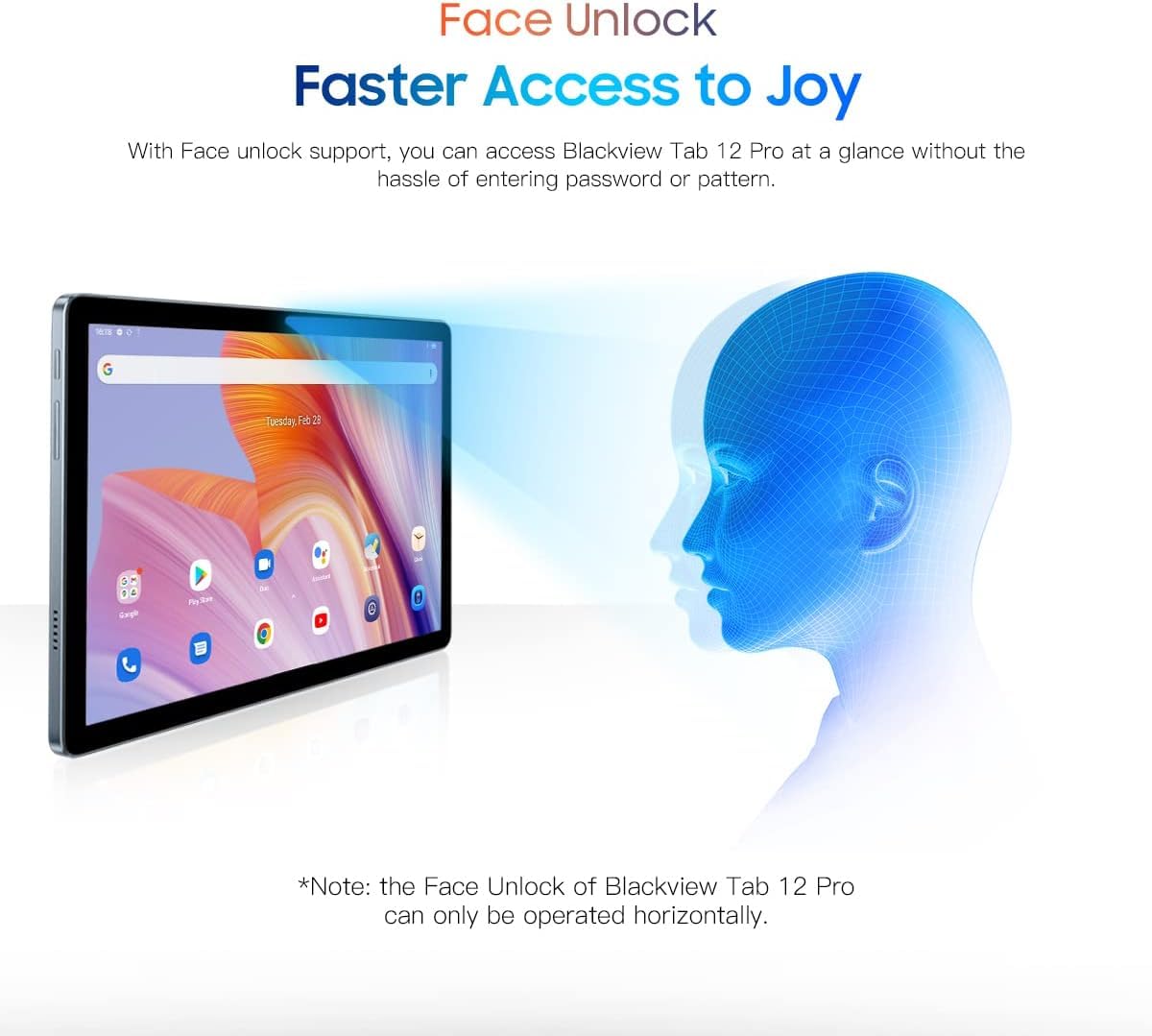 Blackview Tab 12 Pro Touch Tablet Android 12 Screen 10.11 '' FHD+