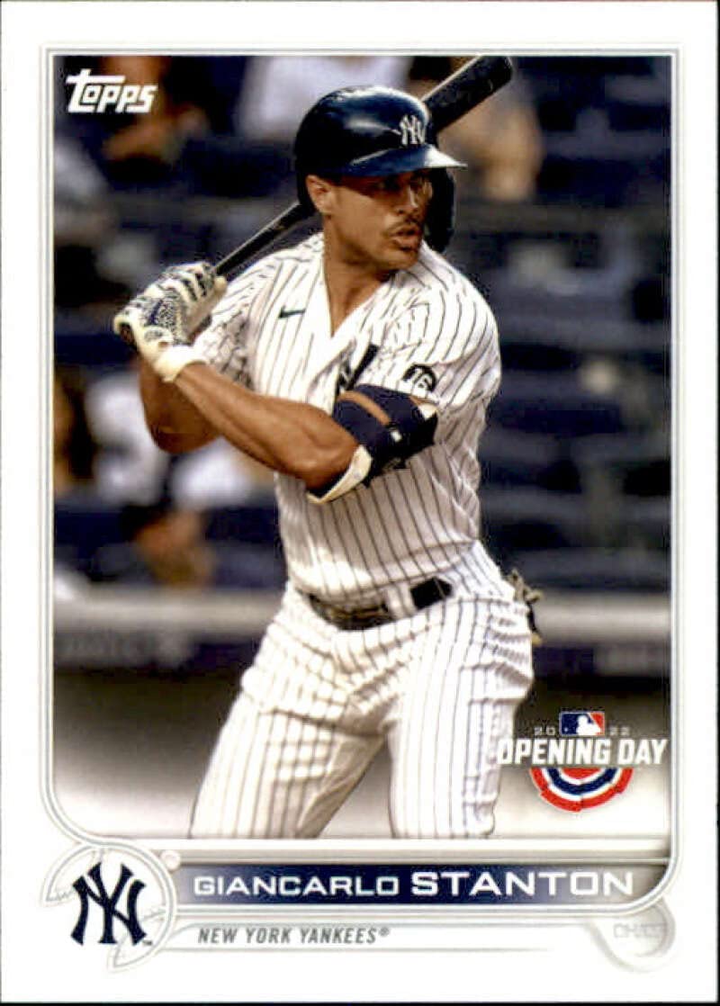 Topps ジャンカルロ スタントン Amazon.com: 2022 Topps Opening Day Baseball #113 Giancarlo