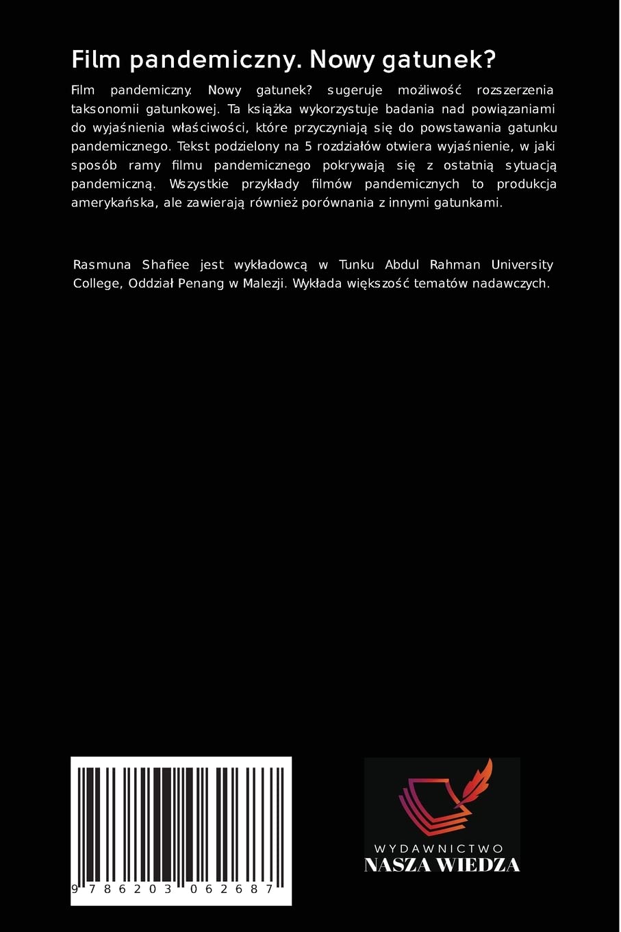 Film pandemiczny. Nowy gatunek?: A Framework to Pandemic Genre