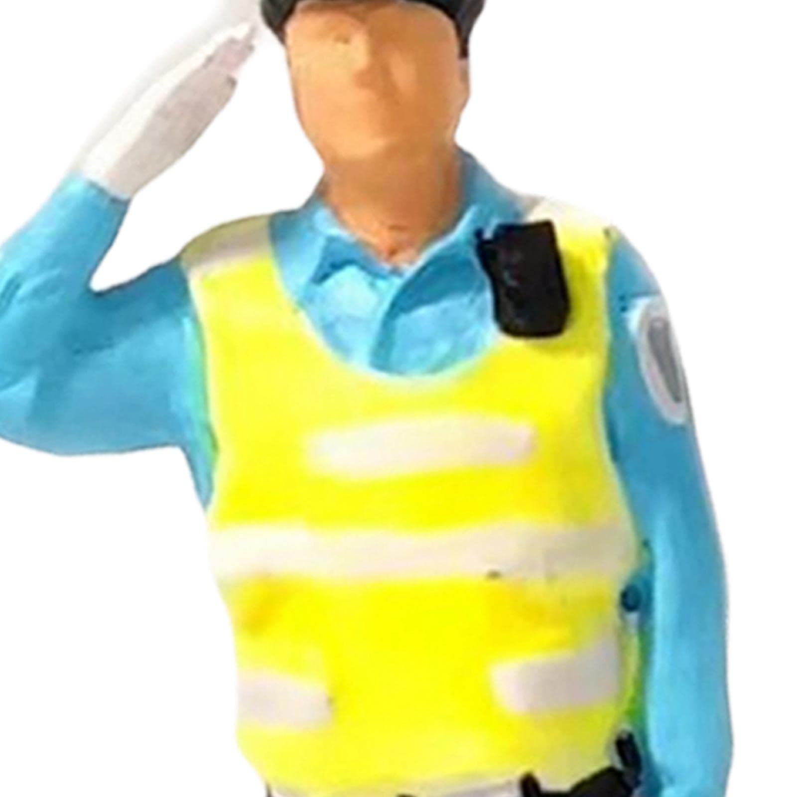 Modellino in 1/64 della Scena di Un per Progetti Fai-da-Te E Oggetti da Collezione, Polizia Stradale Cinese