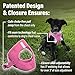 DOGGIE DESIGN Dog Harness - No Choke Dog Harness, Dog Vest, Mesh Polyester, Pet Harness, Simple Step in and Go Design, Harness for Dog - Candy Pink, XS
