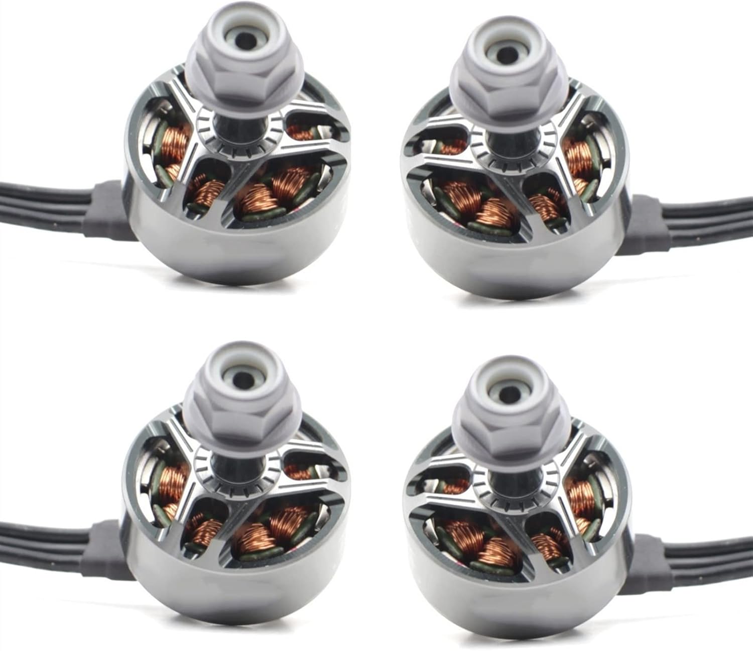 Drone Brushless Motor, for GTS-V2 1506 1506-4300KV 4-6S Brushless Motor - 4PCS Replacement Parts for RC Racing FPV Drone Accessories(4pcs Pink 4300KV)
