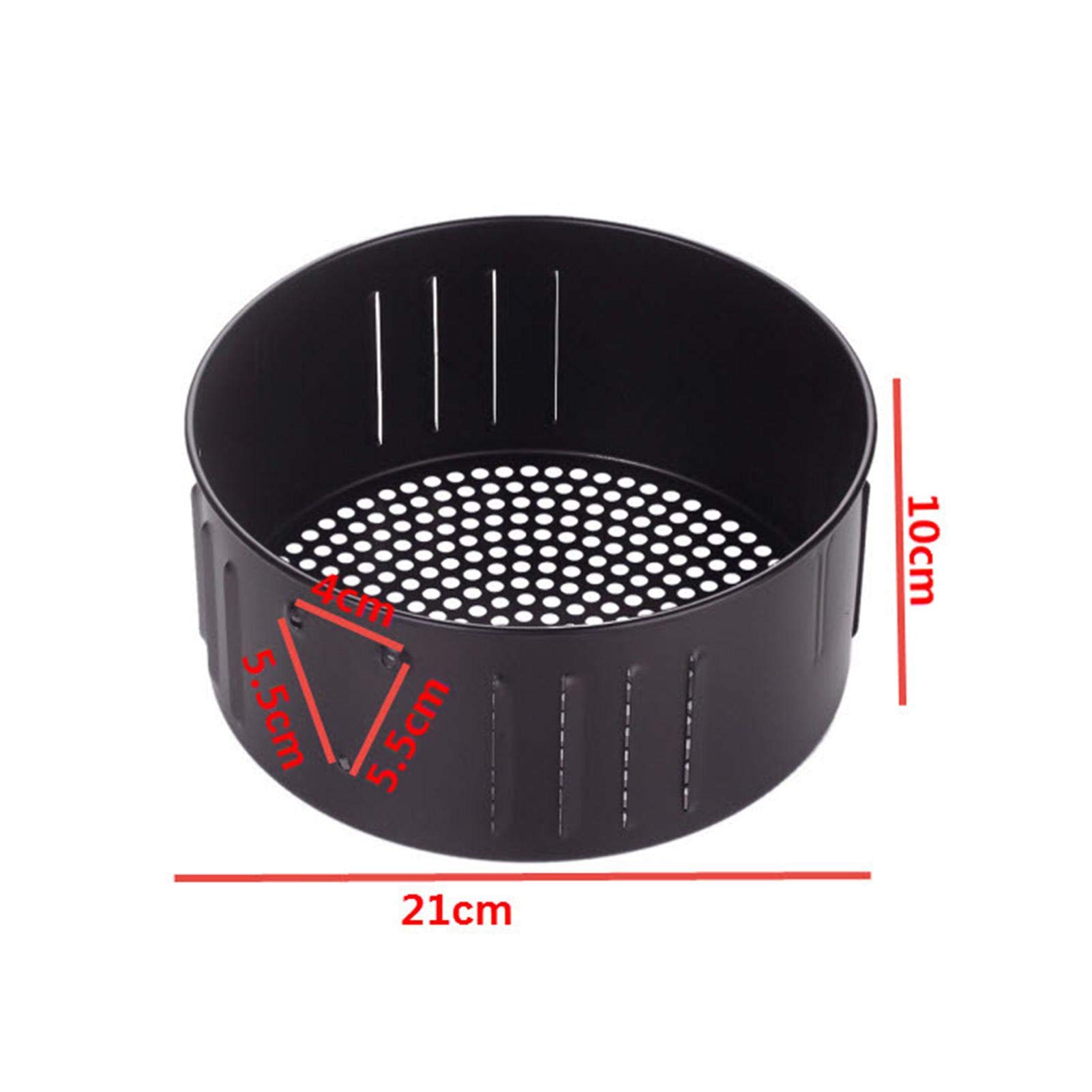 Bandeja de metal para freidora de aire - Inserto de cesta para hornear