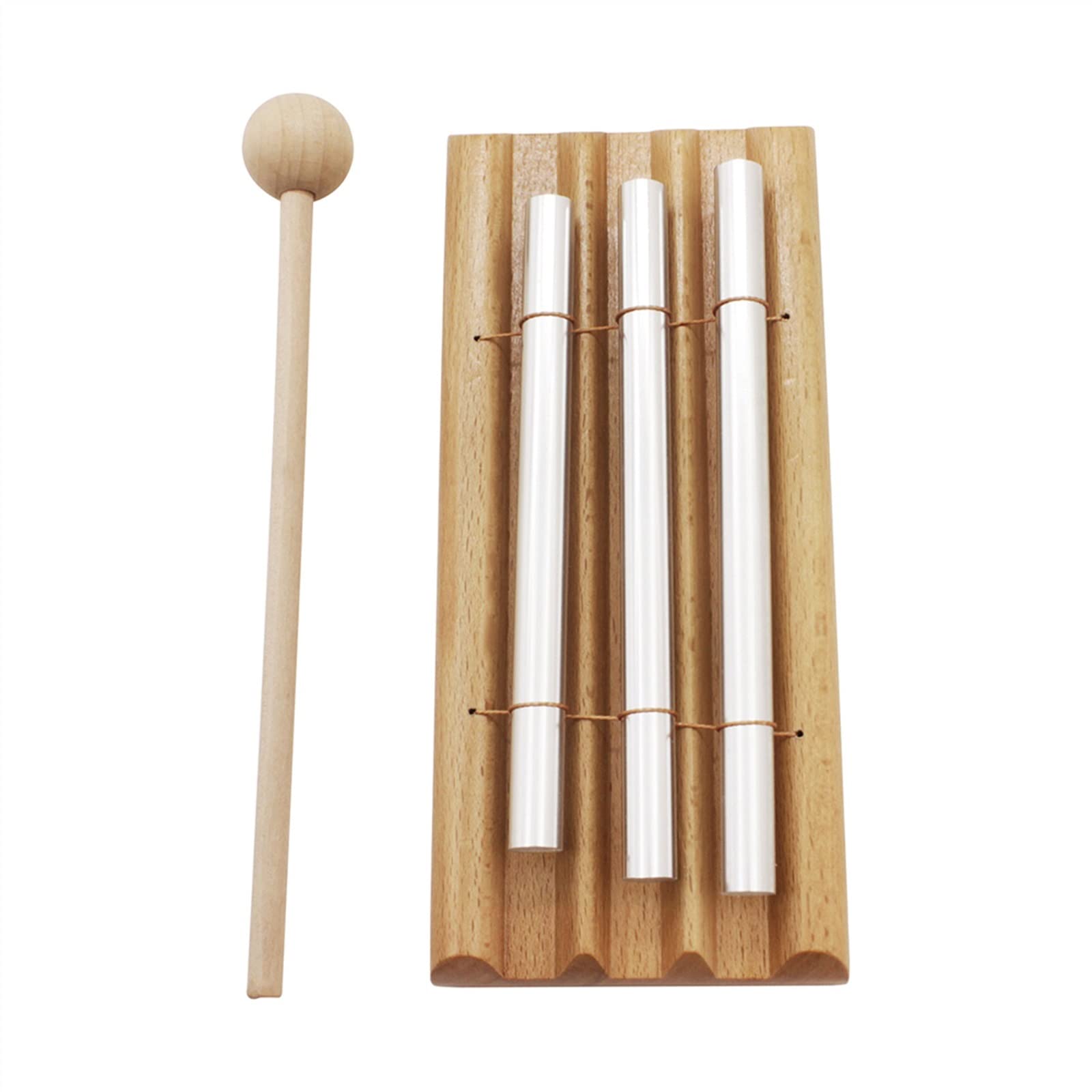 Percussão Musical Campanelli Eolici A 3 Toni Campanelli Eolici Da Tavolo Campanella A Vento Per Principianti In Legno Strumento Musicale A Percussione Educativo Con Maglio Xilofoni