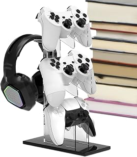 Generisch Soporte para auriculares | Soporte de consola,Estante Vertical Con Pisos Para Electrónica de Consumo Salón Oficina