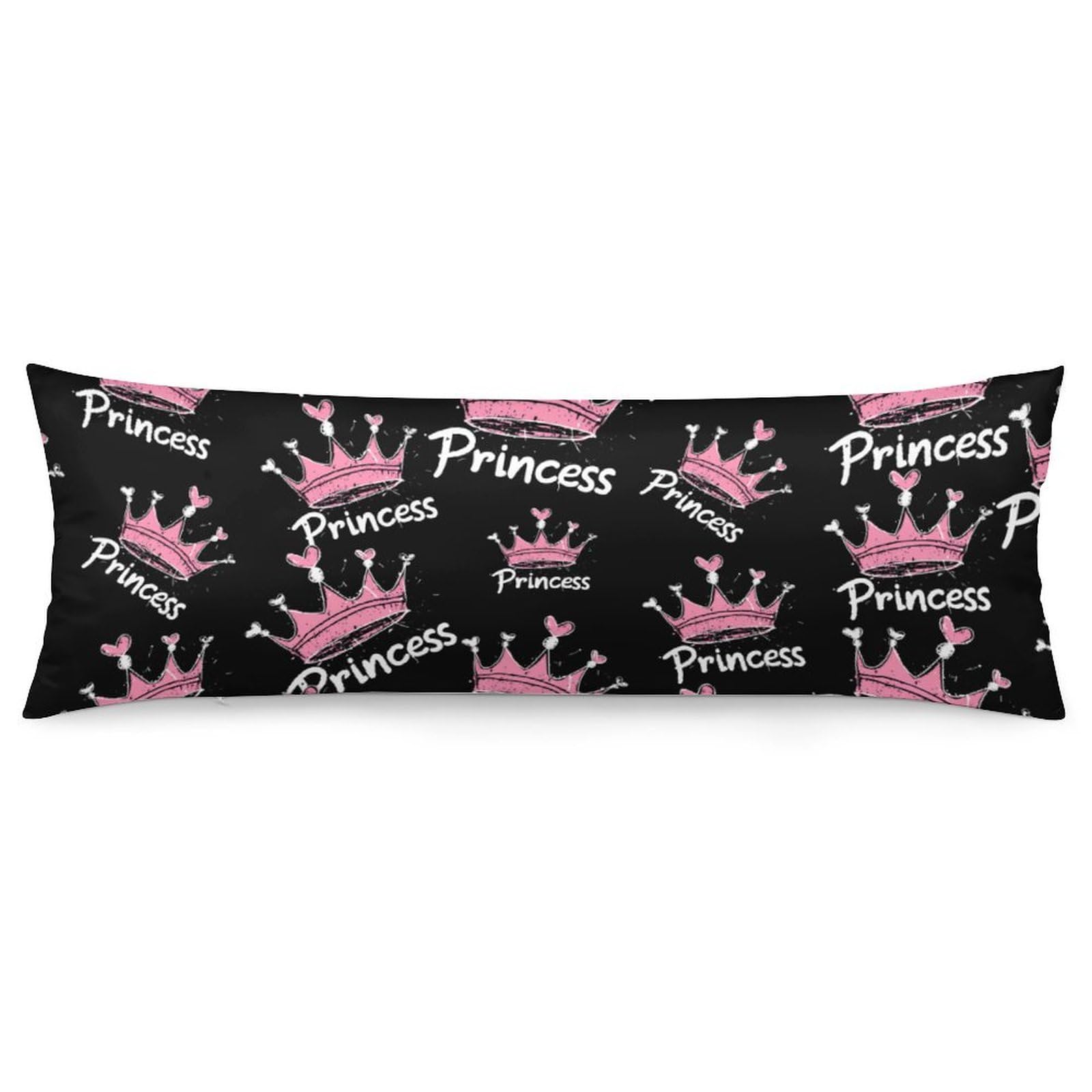 Princess Crown Throw Pillow Case Long Body Pillow Cover Pillowcase Fashion Accessories Home Decor