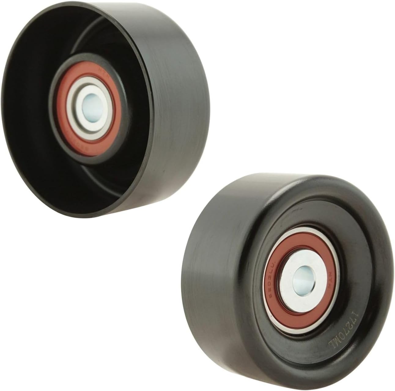 Belt Idler or Tensioner Pulley w/Bearing Pair 2 Pulleys for Alero 1999-2004 for Aurora 1996-1999 2001-2003 for Aztek 2001-2005 for Bonneville 1992-2000 2004-2005 for Cutlass 1997-1999