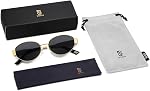 SOJOS Retro Oval Sunglasses for Women Men Trendy Sun Glasses Classic Shades UV400 Protection SJ1217