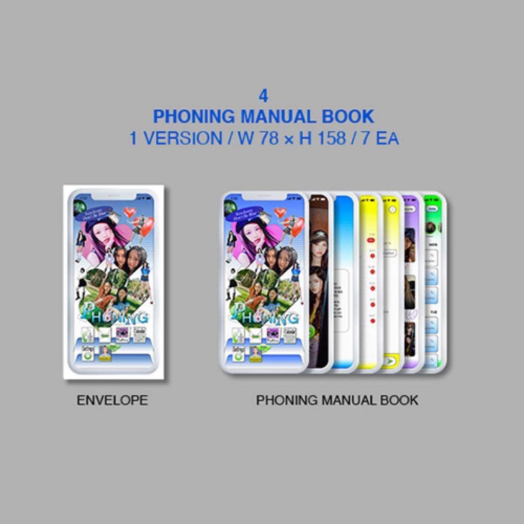 Amazon.co.jp: New Jeans アルバム Bluebook 6形態 セット