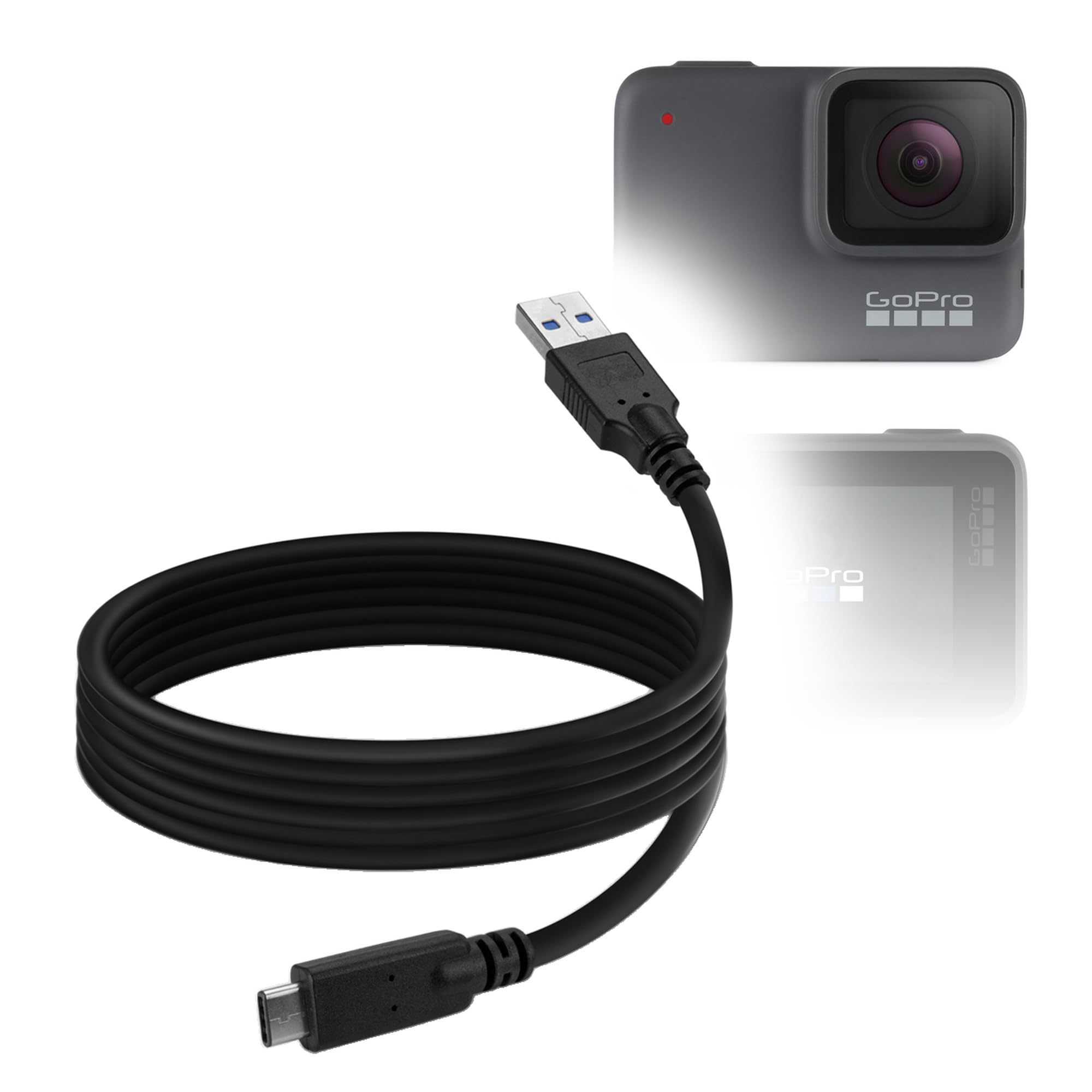 Amazon.com : BoxWave Cable Compatible with GoPro Hero 7 Silver