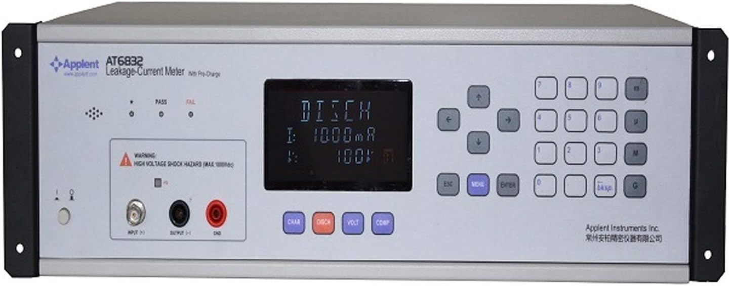 EODUDOMeters Circuit Testers AT6832 Leakage Current Tester Accuracy 1 Measurement Range 0.1uA