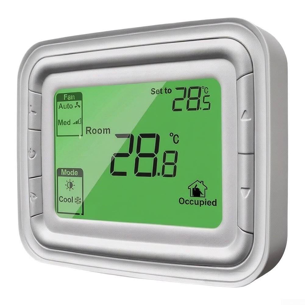 Controlador de temperatura de plástico ABS 5-35C Rango (T6865H2WG)