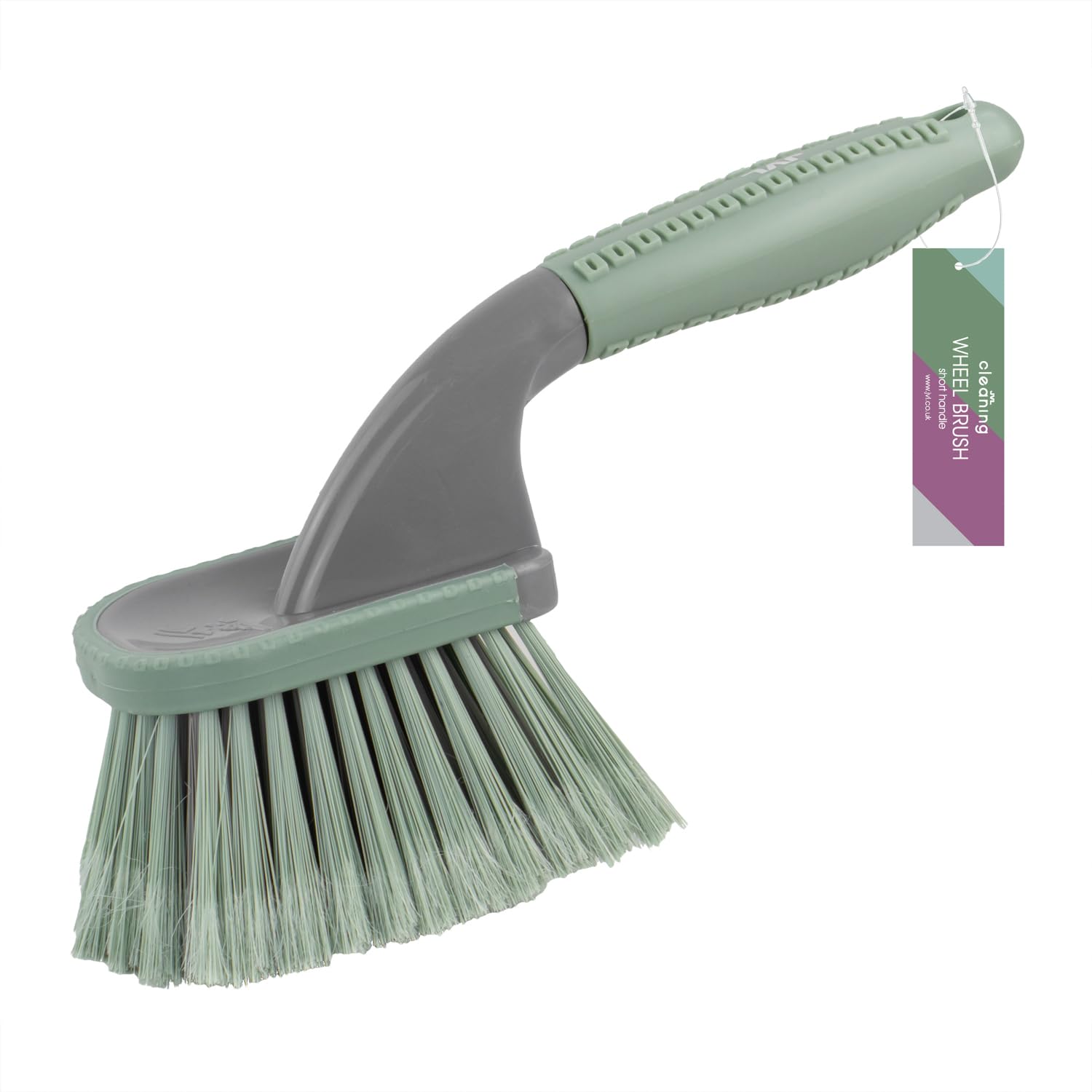JVL - Car Cleaning Brush - Heavy Duty - Stiff Bristle - Short Handle