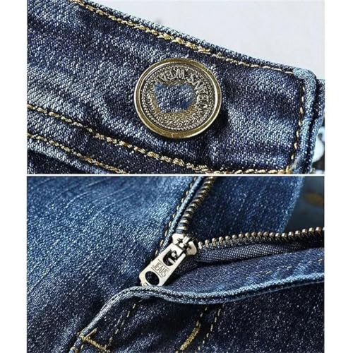 Men's Denim Trousers, Stretch Slim-fit Jeans, Casual Denim, Luxury Designer Fashion Pants3