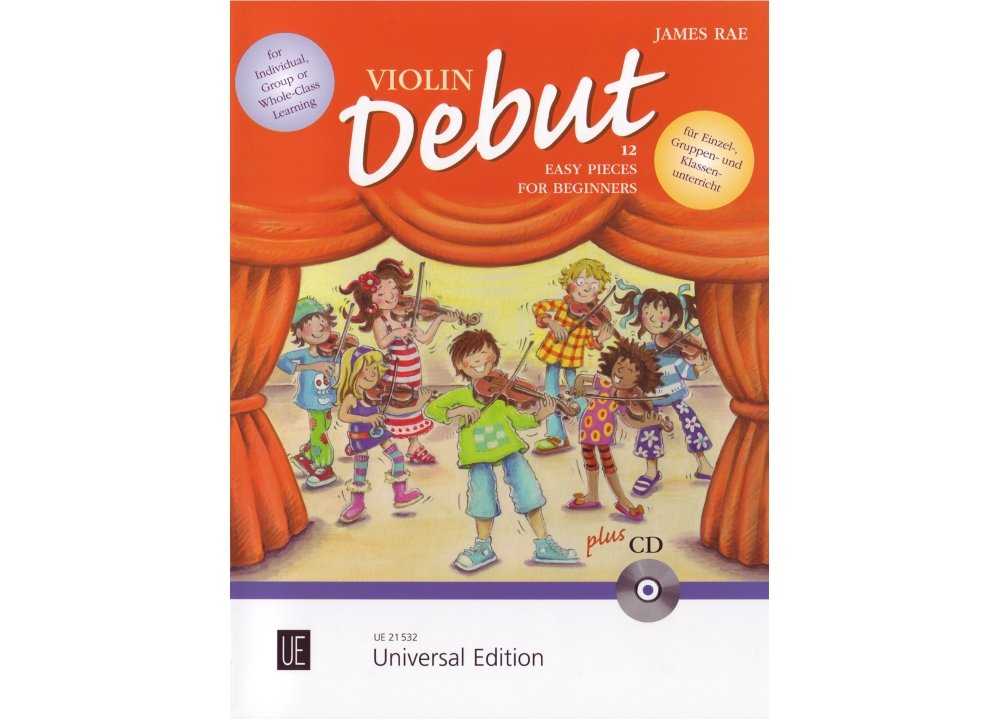 Theodore Presser Violin Debut - Pupils Book (Book + CD)