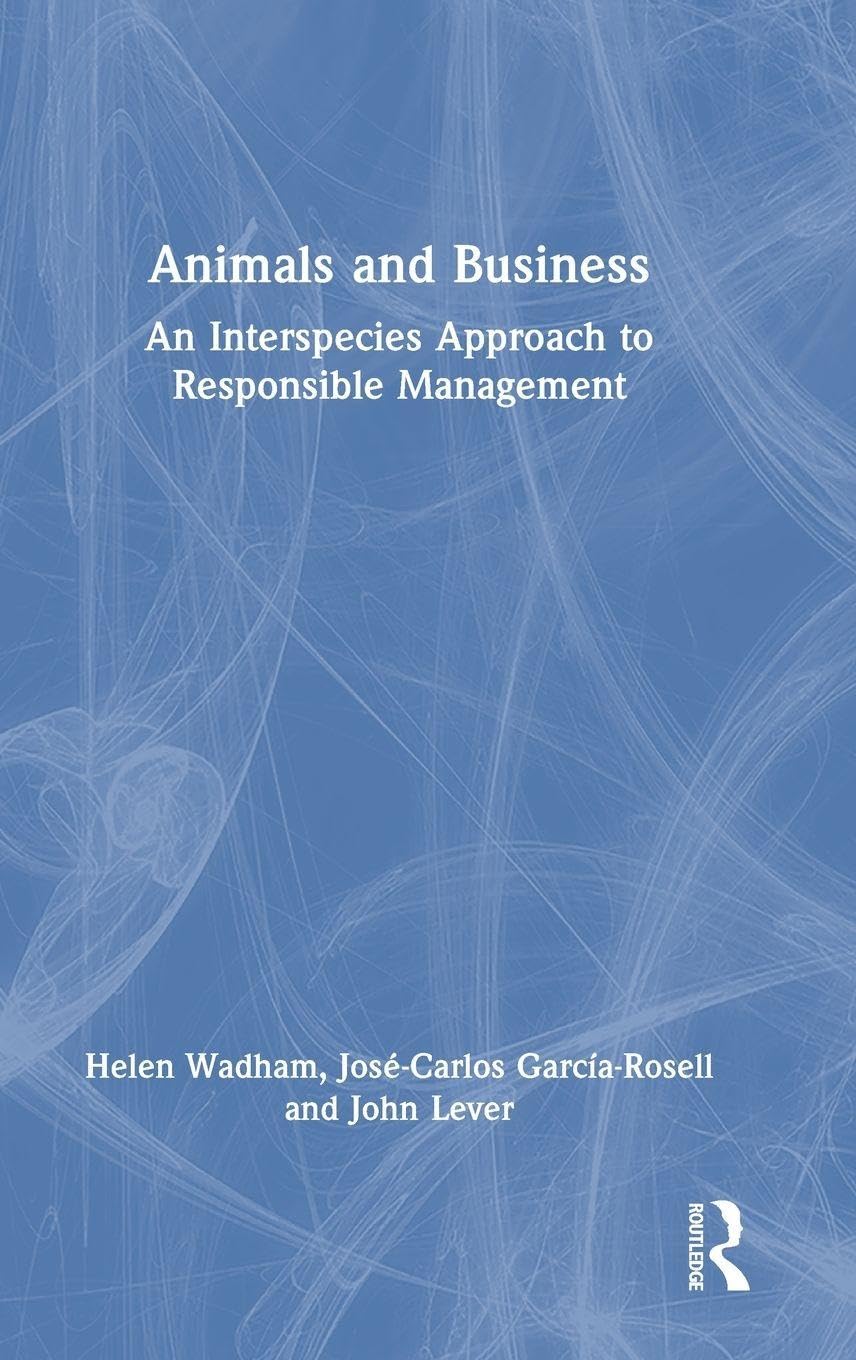 Animals and Business by Helen Wadham, Jos-Carlos Garca-Rose... - 9781032955704