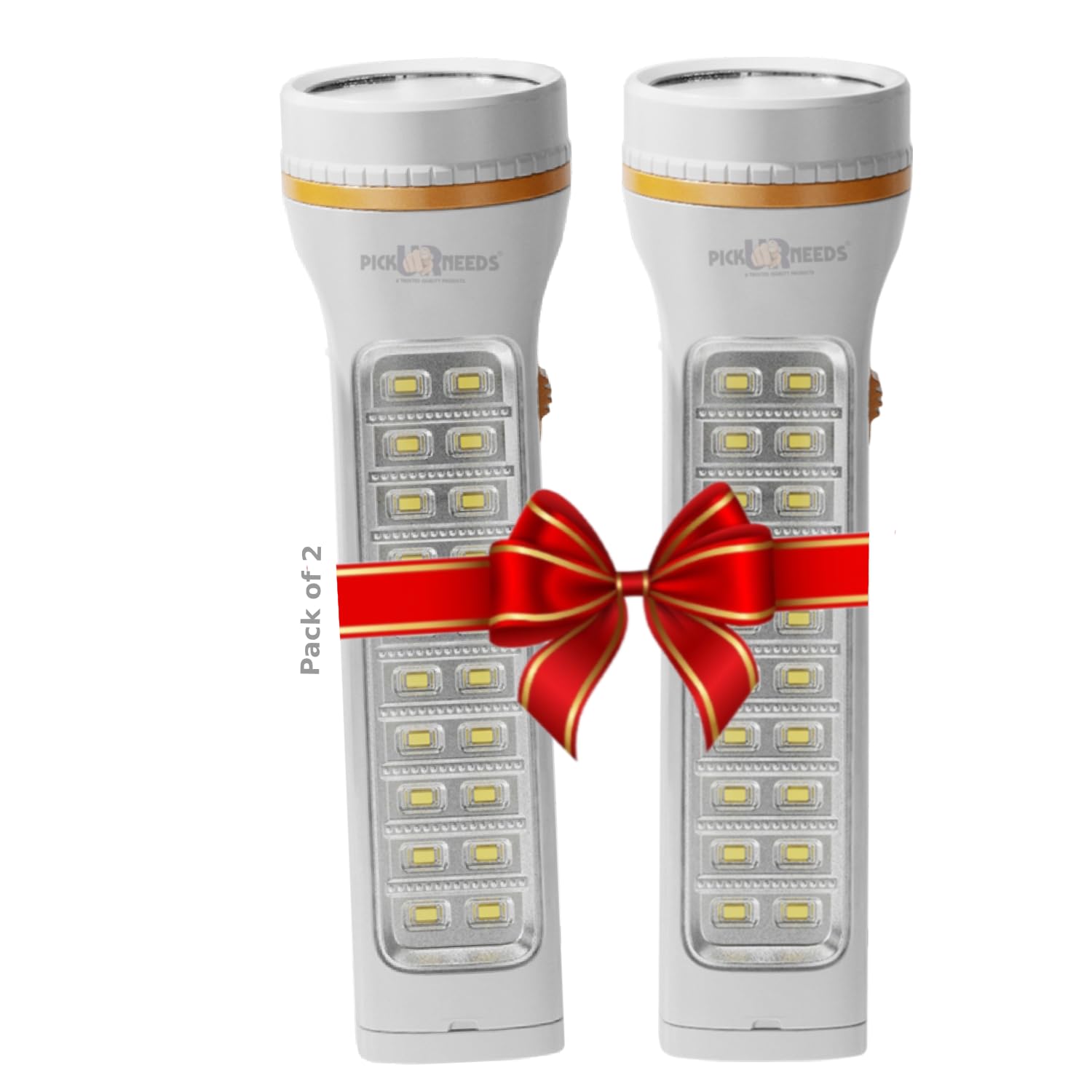 Pick Ur Needs Rechargeable 50W+20 SMD Long Range Torch Emergency Search Light with Slide Charging Plug (Pack of 2) (Large) (B0CL72QKQQ) Amazon Price History, Amazon Price Tracker