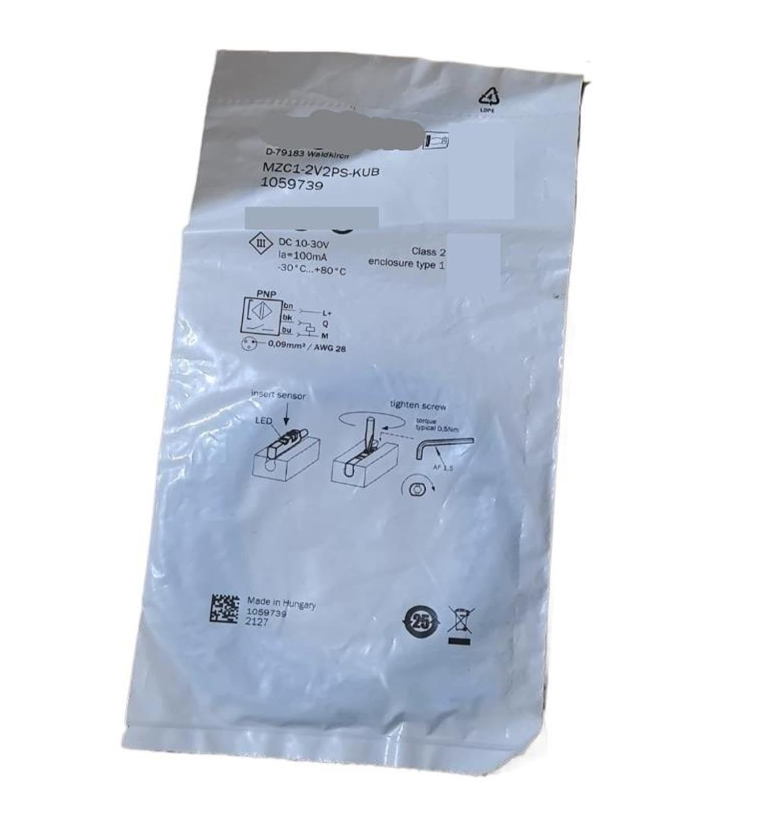 Interruptor de láminas magnético MZC1-2V2PS-KUB 1059739