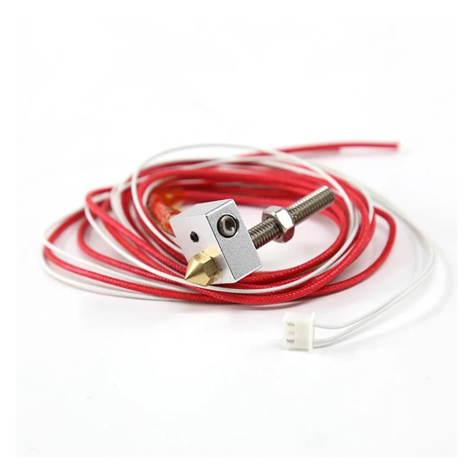 A8 A6 A8plus 12V 24V ET4 ET4X ET4Pro ET5X ET5 MK8 0,4mm Boquilla extrusora Barril Calentador termistor Piezas de Impresora 3D(A8 Hotend 30MM)