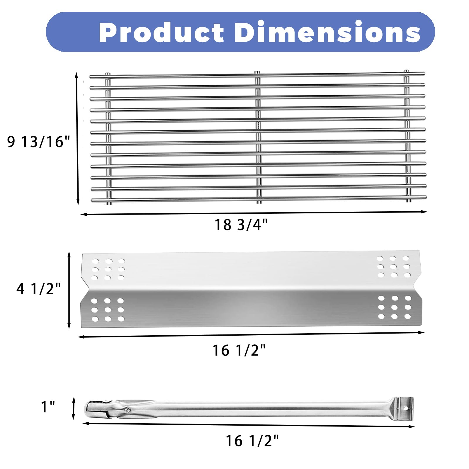KitchenAid Grill Replacement Parts - 2-Pack -3