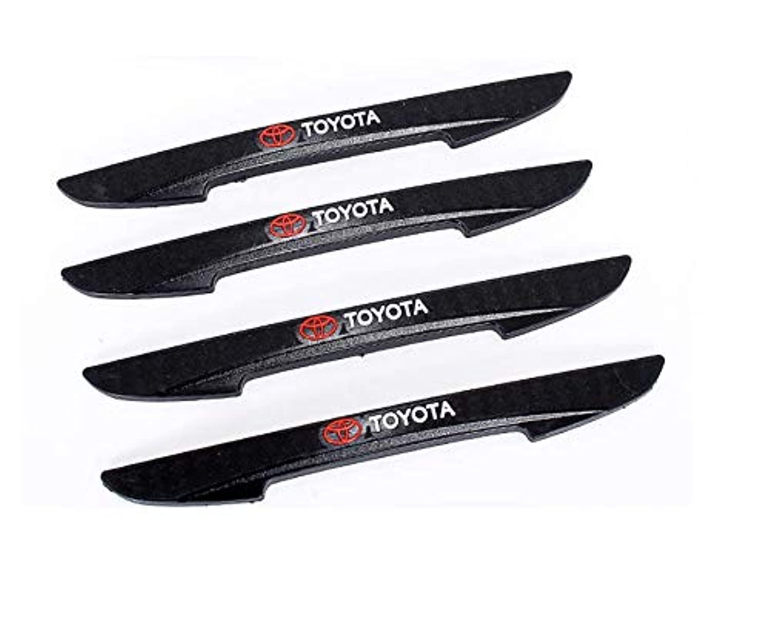4pcs/set Car Door Protector Door Side Edge Protection Guards Stickers For TOYOTA Series