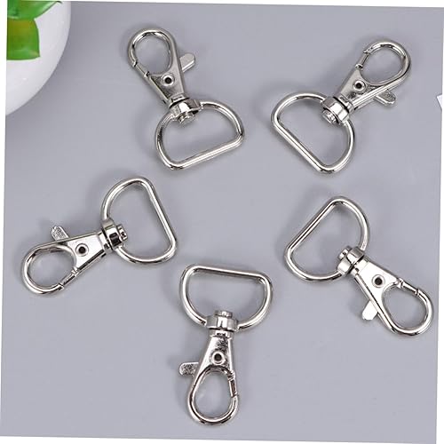 Miniatura 6 de DIY Essential 30 ganchos de hebilla de langosta clips a presión para el hogar bolso llavero cierre