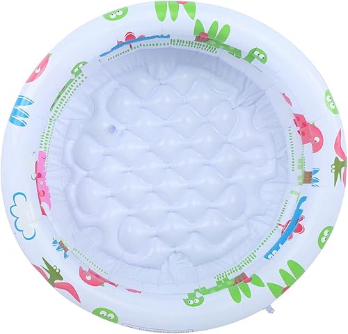 Miniatura 5 de Sazao Piscina anular para niños, piscina inflable para bebés, redonda, PVC, 23.6 in, ocupación de 2-3, bebé, niño pequeño, niño pequeño