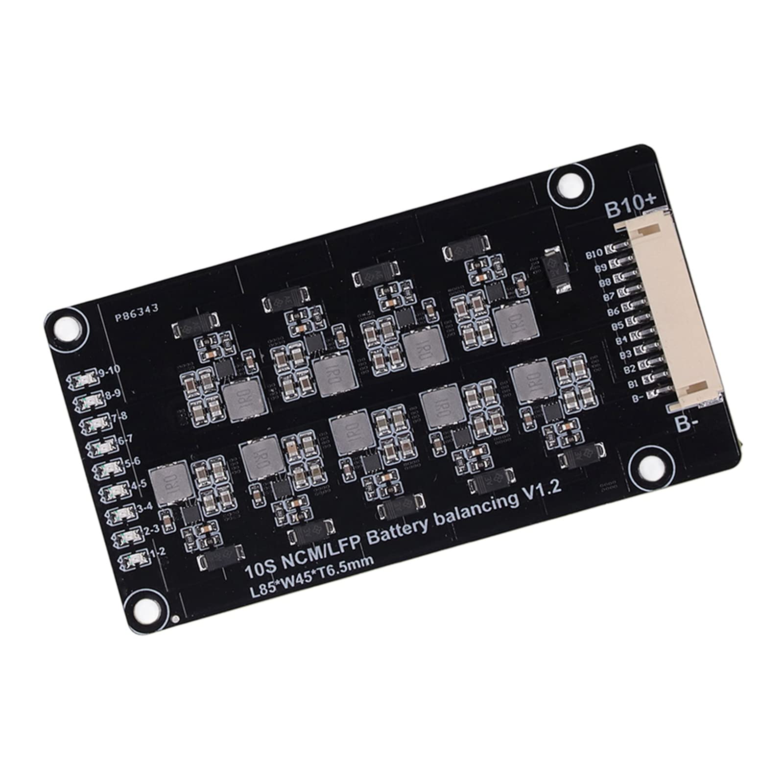 Égaliseur Actif de Batterie 10S équilibreur de Batterie Inductif Carte D'égalisation Automatique avec Câble pour Batterie